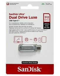 3.2 USB флеш накопитель SanDisk 512GB Ultra Dual Drive Type-c (SDDDC4-512G-G46) серебристый