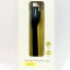 Usb Кабель-зарядка Lightning Baseus Nimble 23см CALMBJ-B01 черный