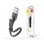 Usb Кабель-зарядка Lightning Baseus Nimble 23см CALMBJ-B01 черный