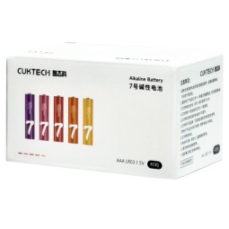 Батарейки CUKTECH AAA 40 шт цветные