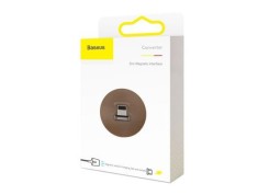 Магнитный адаптер Baseus Zinc Magnetic Interface на Lightning (CALXC-E) черный