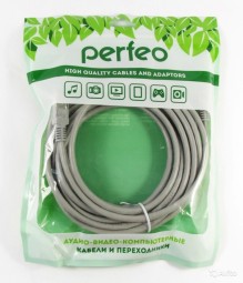 Патчкорд Perfeo (P6006) UTP кат.5е RJ45-RJ45 7.5м
