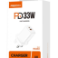 Сетевое зар. устр. Recci RC60E 1USB/1C 33W белое