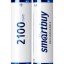 Аккумулятор NiMh Smartbuy AA/2BL 2100 mAh (24/240) (SBBR-2A02BL2100)