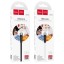 Usb Кабель-зарядка Lightning Hoco X53 Angel 2.4A 1м плоский силиконовый белый