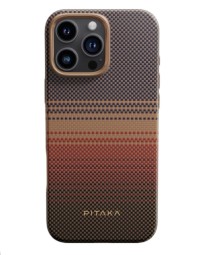 Накладка для i-Phone 16 Pro 6.3" Pitaka Military-Grade Protective Case (Sunset)