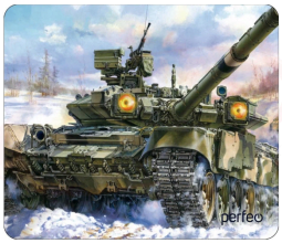 Perfeo Коврик для компьютерной мыши "Tanks", Рис.8 (180*220*2 мм), ткань+резиновое основание