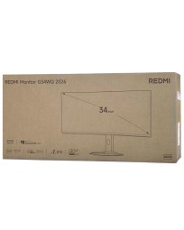 Монитор Xiaomi Redmi G34WQ (2026) 34" 180Hz/3440x1440/WQHD/1мс (С34WQDA-RG)