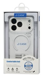 Накладка для i-Phone 17 Pro Max J-Case Magsafe силикон прозрачный