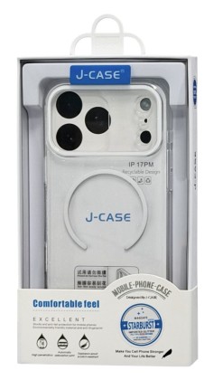 Накладка для i-Phone 17 Pro Max J-Case Magsafe силикон прозрачный