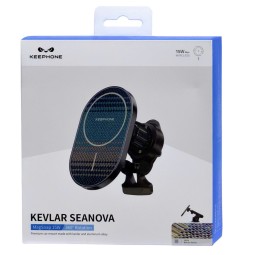 Держатель c беспроводной зарядкой на торпеду/воздуховод Keephone Seanova Moonrise
