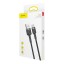 Usb Кабель-зарядка TYPE-C Baseus Cafule 3A 1м (CATKLF-BG1) черный