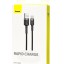 Usb Кабель-зарядка TYPE-C Baseus Cafule 3A 1м (CATKLF-BG1) черный