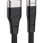 Usb Кабель-зарядка Lightning Hoco X53 Angel 2.4A 1м плоский силиконовый чёрный