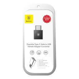 OTG Type-C на USB Baseus (CATJQ-B01) черный