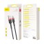 Usb Кабель-зарядка TYPE-C Baseus Cafule 3A 3м (CATKLF-U91) красно-чёрный