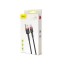 Usb Кабель-зарядка TYPE-C Baseus Cafule 3A 3м (CATKLF-U91) красно-чёрный