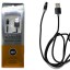 Usb Кабель-зарядка магнитный Lightning M3 2A 1м в тканевой оплетке красный