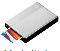 Фотопринтер Xiaomi Mijia Pocket Photo Printer 1S (MJKDDYJ02HT) серый