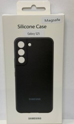 Накладка для Samsung Galaxy S25 MagSafe Silicone Case чёрный