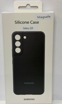 Накладка для Samsung Galaxy S25 MagSafe Silicone Case чёрный