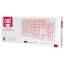 Клавиатура проводная Smartbuy ONE 328 USB/104+12 клавиш/Подсветка LED/1.5м, (SBK-328U-W) белая
