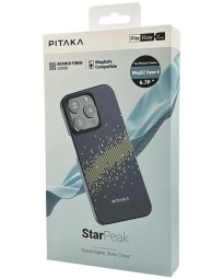 Накладка для i-Phone 15 Pro Max 6.7" Pitaka Magez Case 4 Млечный путь (Milky Way)
