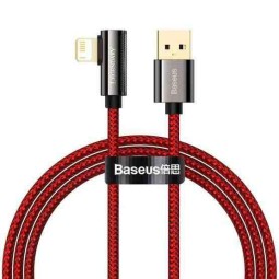 Usb Кабель-зарядка Lightning Baseus Legend 1м (CACS000009) красный угловой