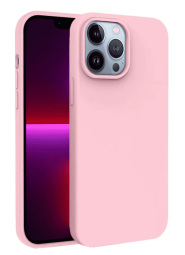 Чехол-накладка  i-Phone 14 Pro Silicone icase  №06 светло-розовый