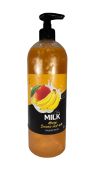Жидкое мыло VitaMilk (манго-банан и молоко) 1000мл