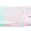 Клавиатура проводная с подсветкой Smartbuy ONE 333 USB белая (SBK-333U-W)/20
