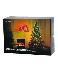 Умная гирлянда Yeelight Christmas String Lights 10м (YLYDD-0055) темно-зеленая