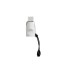 OTG Type-C (папа) на USB3.0 (мама) Hoco UA9 серебристый