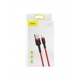 Usb Кабель-зарядка Lightning Baseus 1.5A 2м CALKLF-C09 красный
