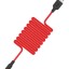 Usb Кабель-зарядка Type-C Hoco X21 Silicone 2.4A 1м мягкий силиконовый красный