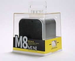 Bluetooth колонка Remax RB-M8 Mini BT4.0/500mAh/7ч/5Вт/MicroSD/AUX серебристая