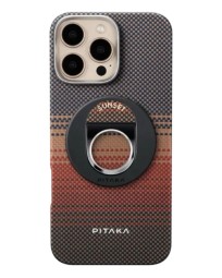 Накладка для i-Phone 16 Pro 6.3" Pitaka Ultra Slim Case&Grip 3 (Sunset)