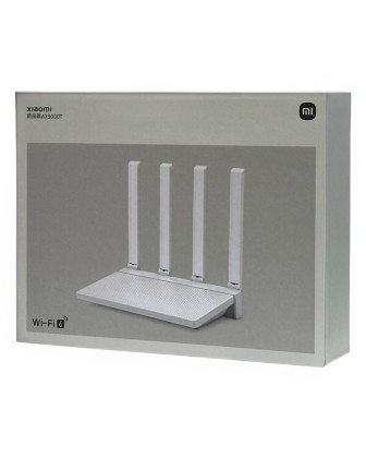 Wi-Fi роутер Xiaomi Mi Router AX3000T 3000Mbps/Wi-Fi6 (RD03) белый