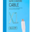 Usb Кабель-зарядка Micro Hoco X1 Rapid 2.4A 1м силиконовый белый