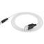 Usb Кабель-зарядка Type-C Hoco X21 Plus 3A 2м мягкий силиконовый белый
