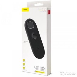 Беспроводное зарядное устройство Baseus Smart 3in1 для Phone+Watch+Pods WX3IN1-C01 черное