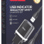 Сетевое зар. устр. Hoco N1 с шнуром Type-C 1USB 2.4A черное