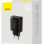 Сетевое зар. устр. Baseus Compact 17W 3USB (CCXJ020101) черное