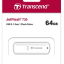 3.1 USB флеш накопитель Transcend 64GB JetFlash 730 белый