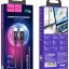 Usb Кабель-зарядка Type-C на Lightning Hoco X14 Double 3A 20W 1м в тканевой оплетке черный