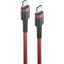 Кабель-зарядка Type-C на Type-C Baseus Cafule 100W 1м (CATKLF-G09) красный
