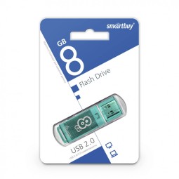 USB флеш накопитель Smartbuy 8GB Glossy Green SB8GBGS-G