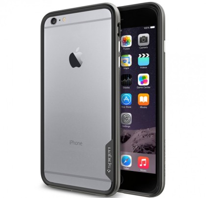 Бампер Spigen для i-Phone 6 Plus Neo Hybrid EX Series SGP11057 стальной