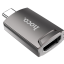 Переходник Hoco UA19 Type-C на HDMI 4K серый