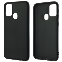 Чехол-накладка для Samsung Galaxy M30S силикон матовый чёрный